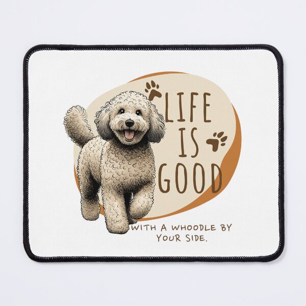 Item preview, Life Is Good With a Woodle By Your Side Gift Idea For Dog Lover designed and sold by HosvPrint .s.