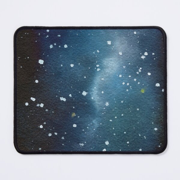 Item preview, Indigo blue galaxy watercolor painting designed and sold by AnissaF.