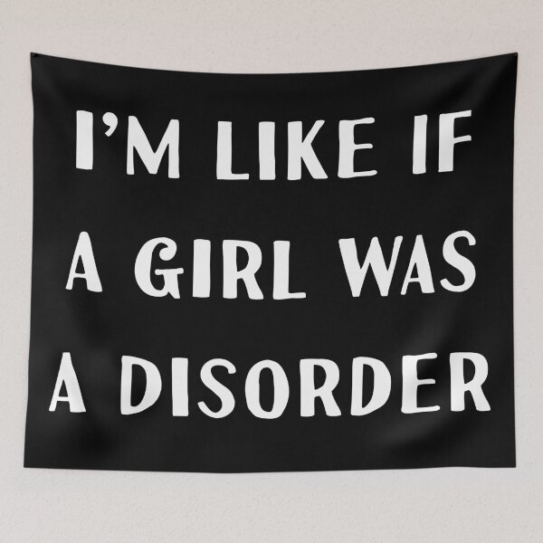 Item preview, I'm Like Girl Was A Disorder T-Shirts Hoodies Funny Chronic Illness Mental Health Autoimmune Chronically Ill Humor Tees designed and sold by ChronicillnessT.