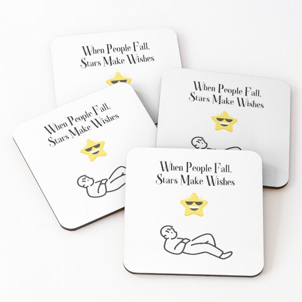 Item preview, When People Fall, Stars Make Wishes designed and sold by GorinART.
