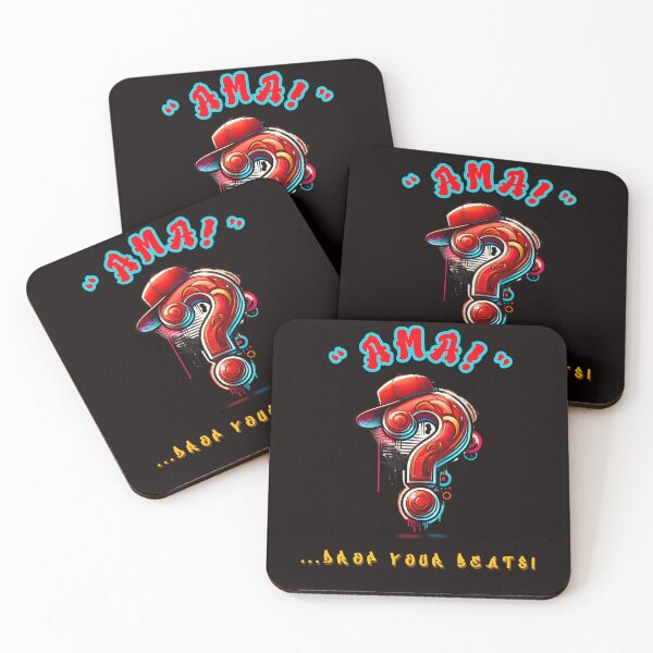 Item preview, "AMA! Graffiti Street Art Q&A Design" - From The "SAY WHAT NOW ?!?" Collection By TOUDOU DIGITAL designed and sold by ToudouDesign.