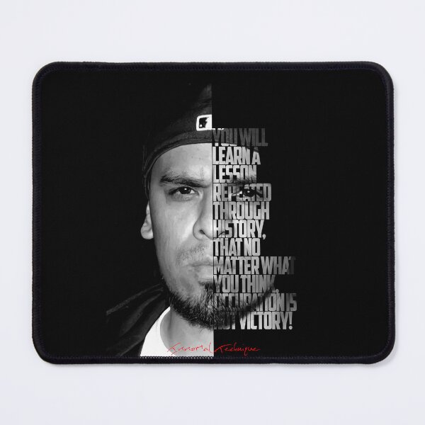 Item preview, Immortal Technique Portrait with Lyric Typography designed and sold by Enea Kelo.