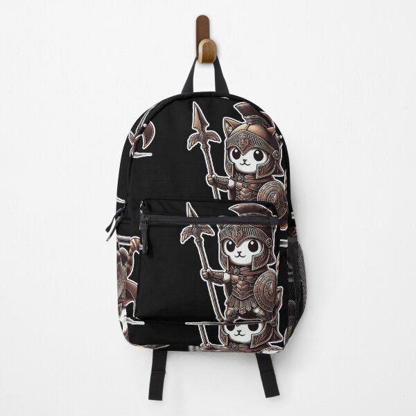 Item preview, Kawaii Spartan Cat Standing and Armed designed and sold by lAnJefurtifeu.