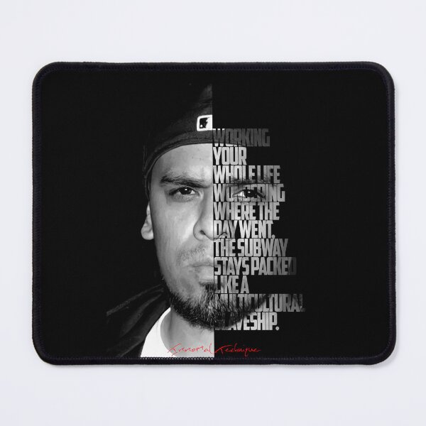 Item preview, Immortal Technique Portrait with Lyric Typography designed and sold by Enea Kelo.