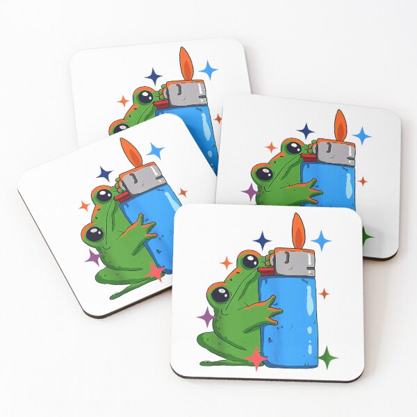 Item preview, Funny green tree frog, Australian green tree frog designed and sold by AddlPoolart.