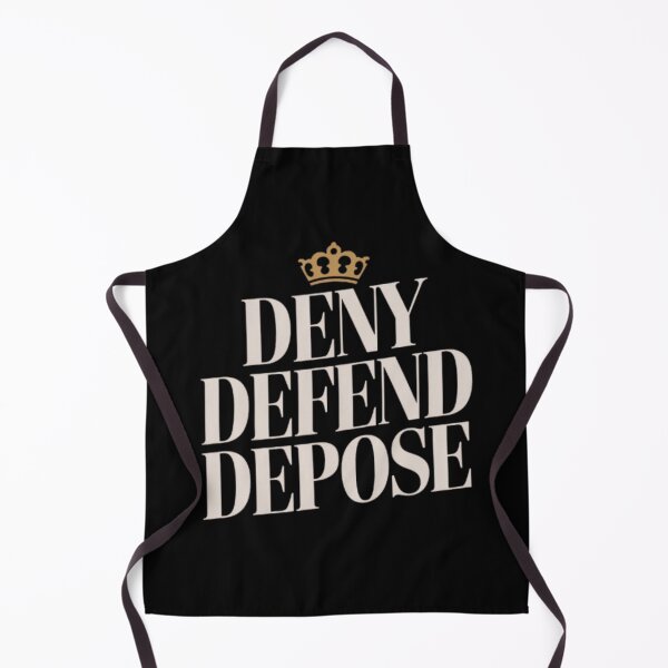Item preview, Deny Defend Depose T-Shirt – Bold Statement Apparel for Legal and Political Enthusiasts designed and sold by RoaaMagic.