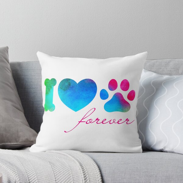 Item preview, I Love Dogs Forever – Colorful design for dog lovers designed and sold by PureCharmFash.
