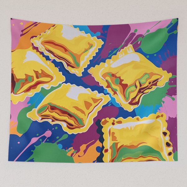 Item preview, Ravioli Pasta Pop Art 4 designed and sold by AstroRisq.