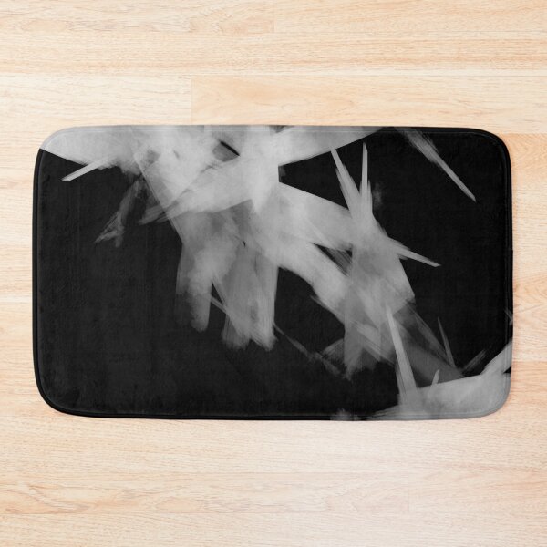 Item preview, Black and White Brushwork Minimalism Print Background 3 4 Ratio designed and sold by Sharon Schwalbe.