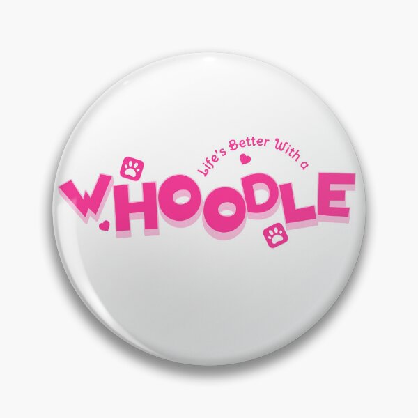 Item preview, Life's Better With a Whoodle Pink Gift Idea For Dog Lover designed and sold by HosvPrint .s.