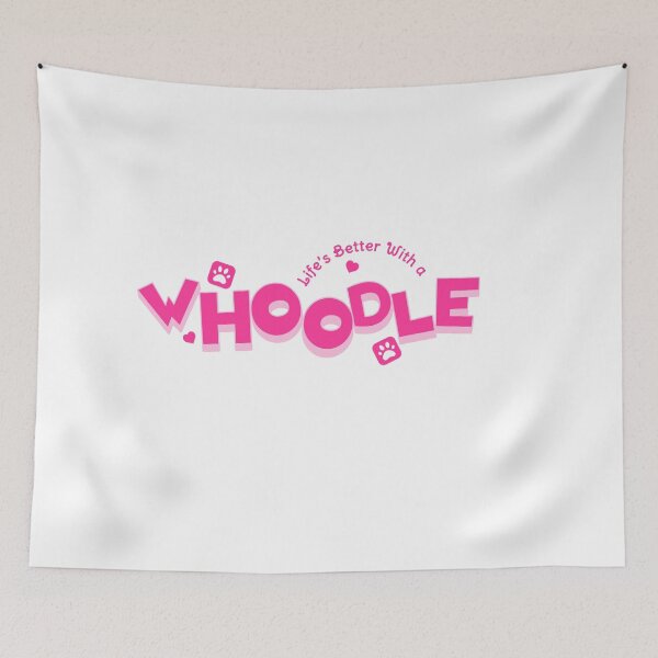 Item preview, Life's Better With a Whoodle Pink Gift Idea For Dog Lover designed and sold by HosvPrint .s.