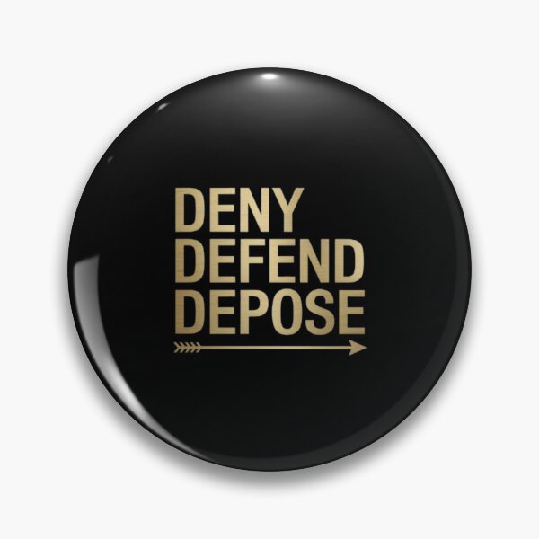 Item preview, Camiseta Deny Defend Depose: ropa con una declaración audaz para entusiastas legales y políticos designed and sold by RoaaMagic.