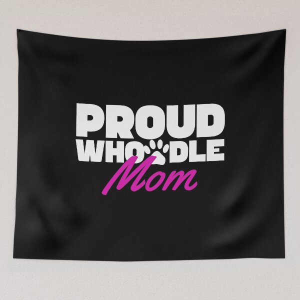 Item preview, Proud Whoodle Mom Gift Idea For Dog Lover designed and sold by HosvPrint .s.
