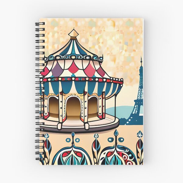 Item preview, Grand Fair Carousel Whimsical Wayfair Carnival Eiffel Tower designed and sold by Zeporas Castle.