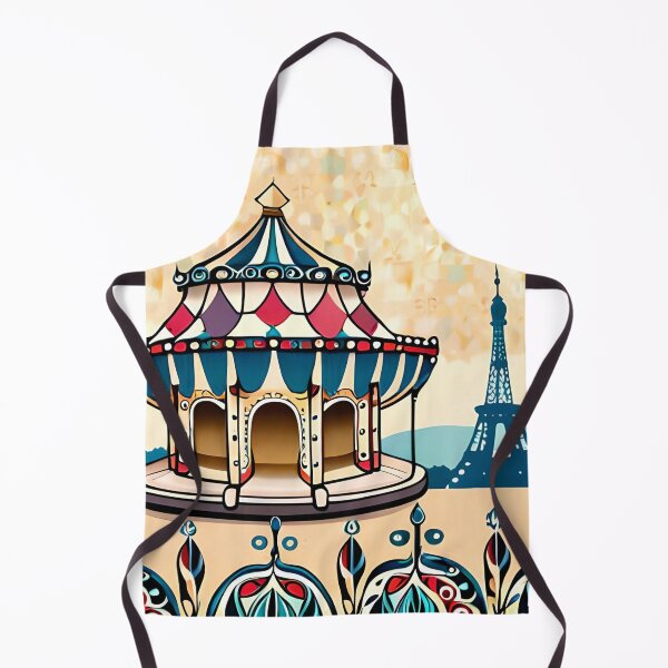 Item preview, Grand Fair Carousel Whimsical Wayfair Carnival Eiffel Tower designed and sold by Zeporas Castle.