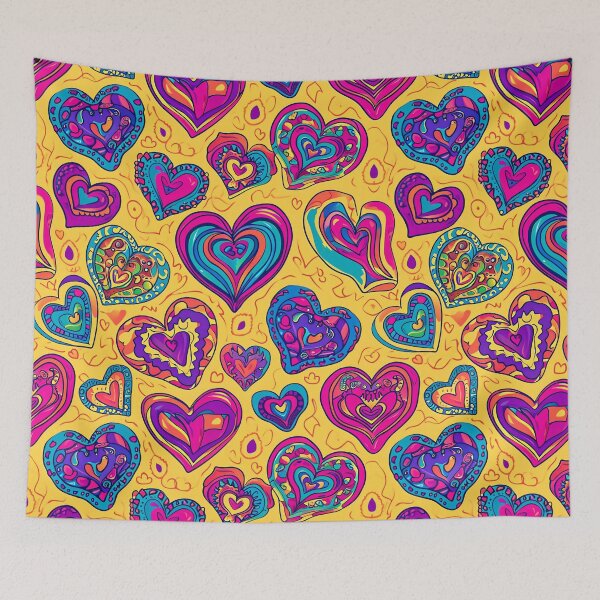 Item preview, Rainbow Hearts designed and sold by Djarainj.