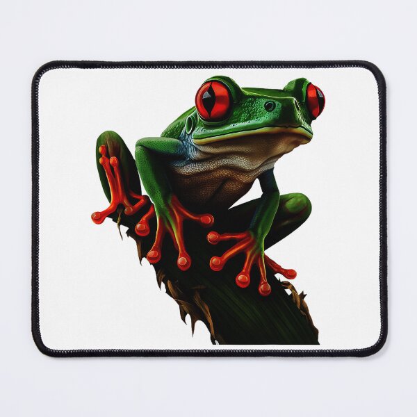 Item preview, green tree frog, Australian green tree frog designed and sold by AddlPoolart.