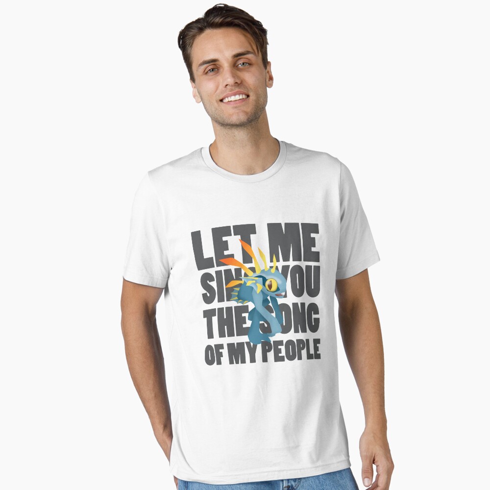 Vista previa del artículo con la obra «Camiseta esencial», diseñado y vendido por snitts.