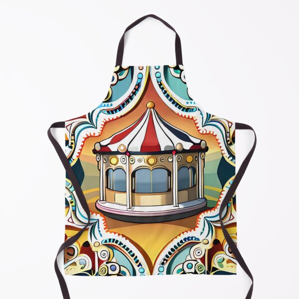Item preview, Grand Fair Carousel Whimsical Wonder Wayfair Carnival Tent designed and sold by Zeporas Castle.