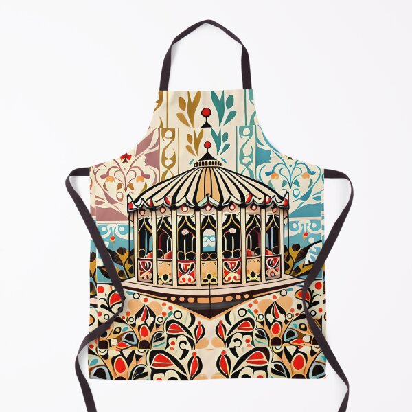 Item preview, Grand Fair Carousel Whimsical Multicolor Floral Music Box designed and sold by Zeporas Castle.