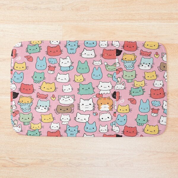 Item preview, Kawaii pattern, cats and dreams designed and sold by DofinaSur.