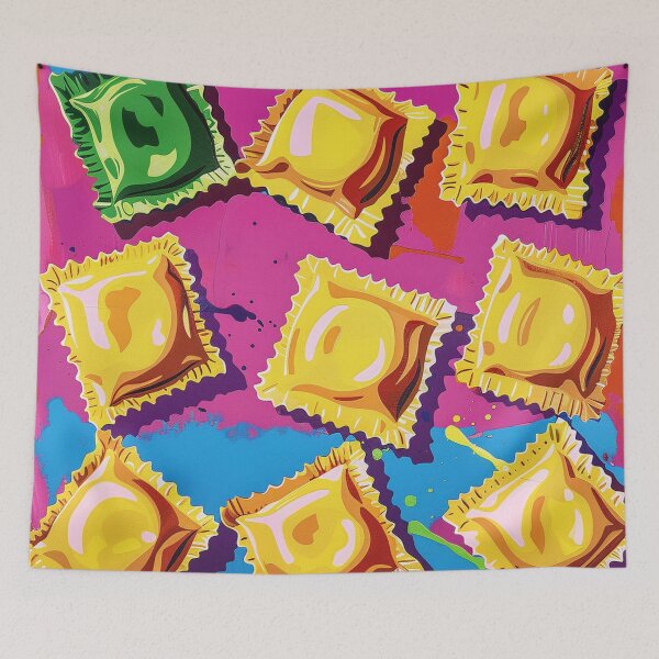 Item preview, Ravioli Pasta Pop Art 8 designed and sold by AstroRisq.
