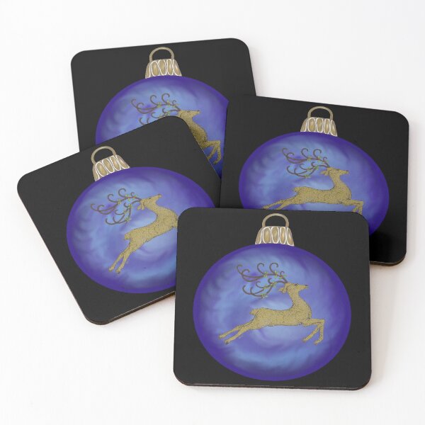 Item preview, INDIGO CHRISTMAS BUBBLE designed and sold by BeritValk.
