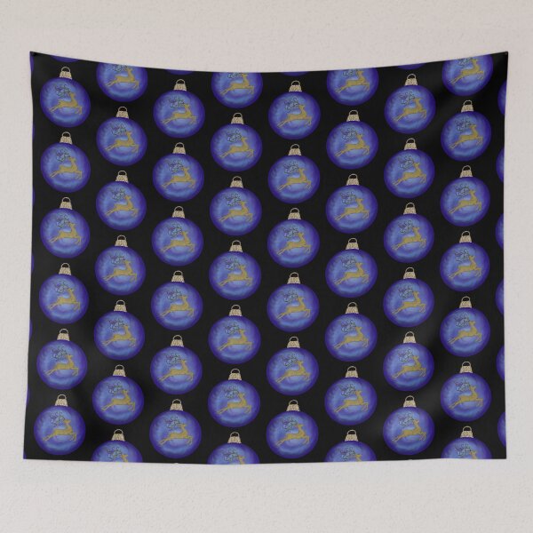 Item preview, INDIGO CHRISTMAS BUBBLE designed and sold by BeritValk.