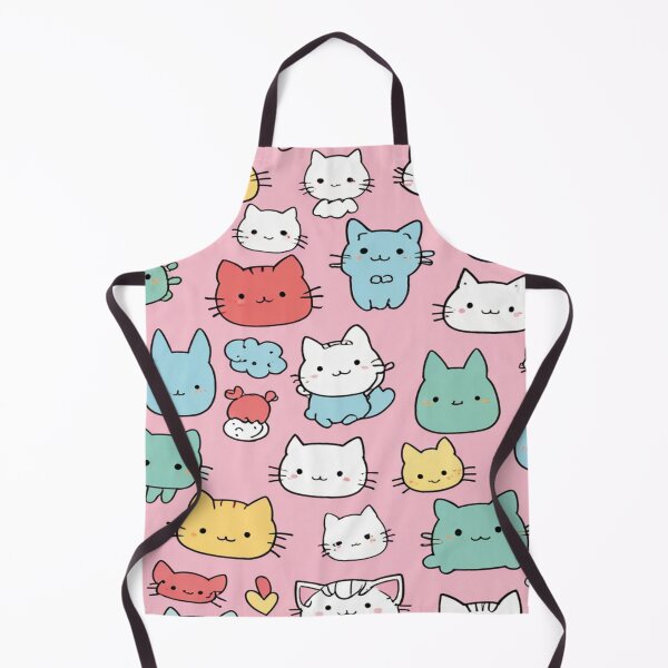 Item preview, Kawaii pattern, cats and dreams designed and sold by DofinaSur.