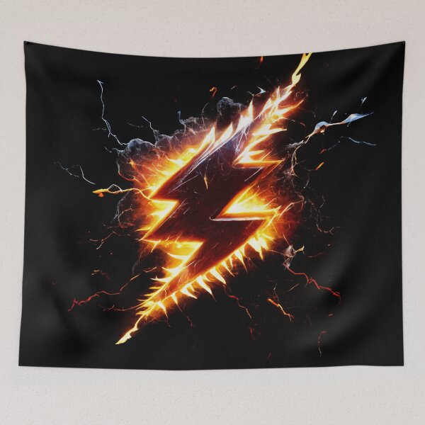 Item preview, Lightning Strike with Fiery Sparks designed and sold by Canary-Vice.