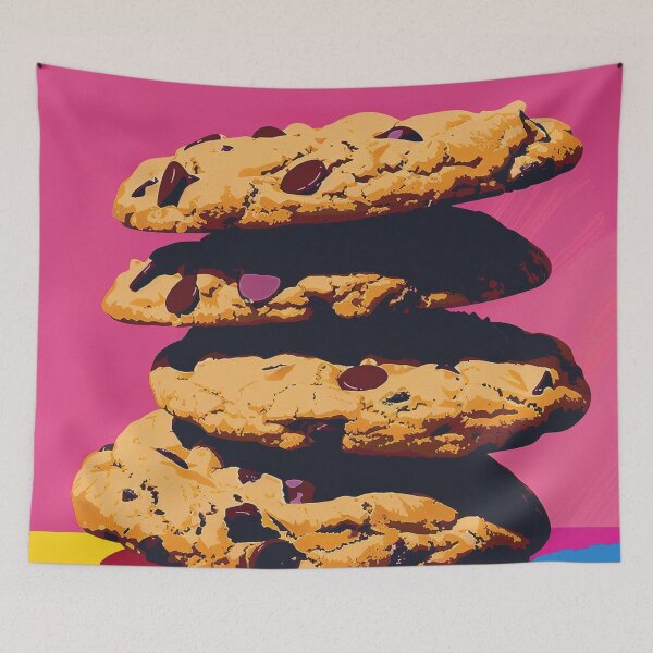 Item preview, Chocolate Chip Cookies Pop Art 3 designed and sold by AstroRisq.