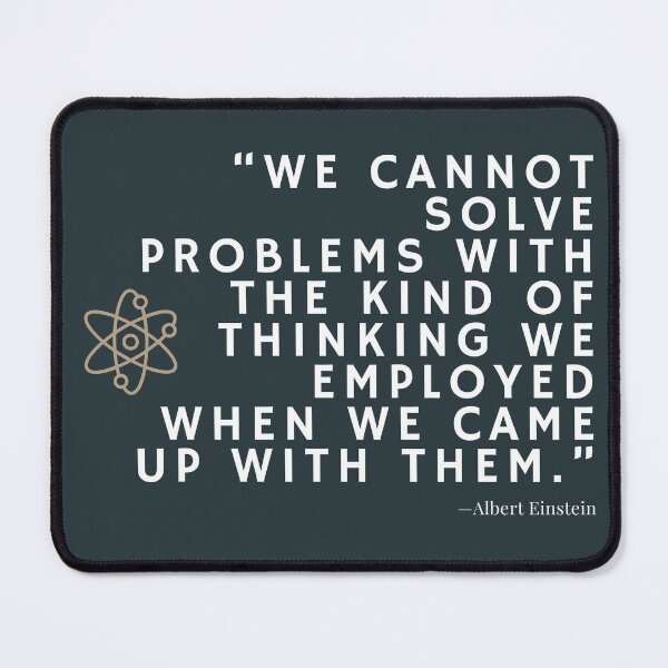 Item preview, Albert Einstein quote designed and sold by aline-humbert.