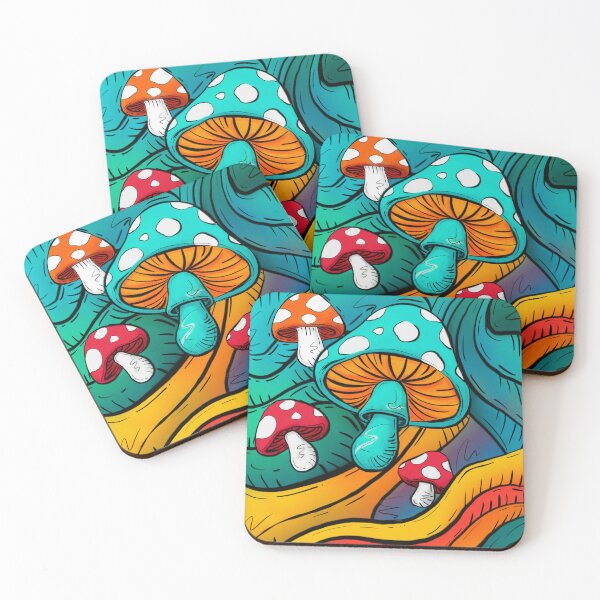 Item preview, Mushroom Art Collection designed and sold by Shop_SWANDERS.