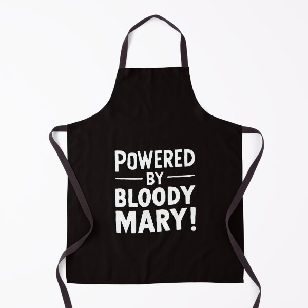Item preview, "POWERED BY BLOODY MARY!" Bloody Mary Cocktail Lover 2 designed and sold by SparroCreative.