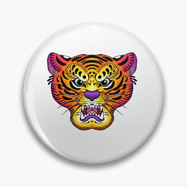 Item preview, Rainbow Liza Frank Hardcore Tiger designed and sold by kermithermit.