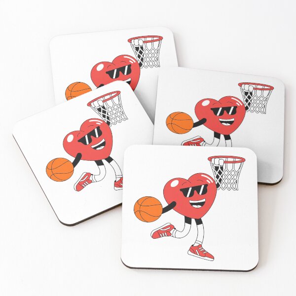 Item preview, Valentine’s Day Basketball Heart  designed and sold by Meme-shirt.