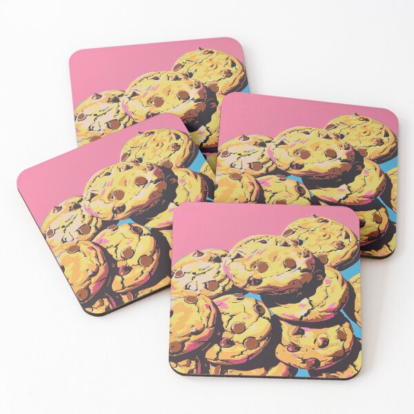Item preview, Chocolate Chip Cookies Pop Art 4 designed and sold by AstroRisq.