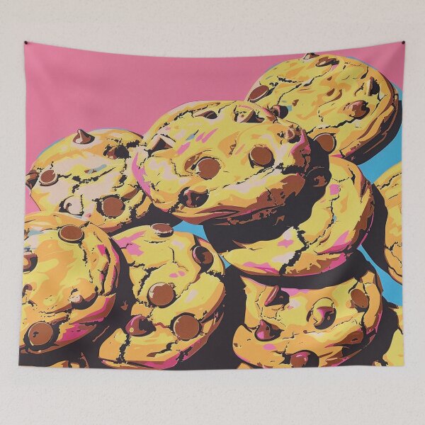 Item preview, Chocolate Chip Cookies Pop Art 4 designed and sold by AstroRisq.