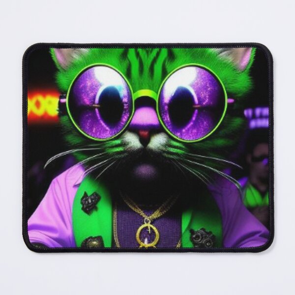 Item preview, DJ Night Club Cat designed and sold by TheDarkWardrobe.