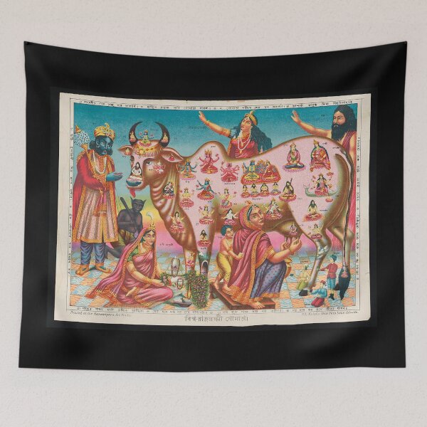 Item preview, Jagat Mata Go-Laxmi - Mother Cow of Good Fortune designed and sold by AnimaliaStar.