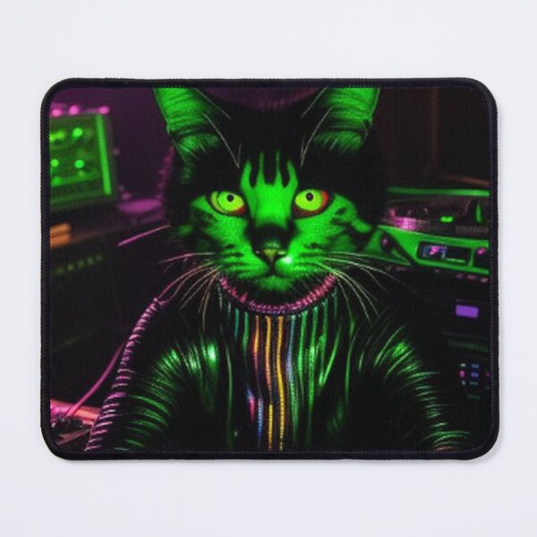 Item preview, DJ Night Club Cat designed and sold by TheDarkWardrobe.