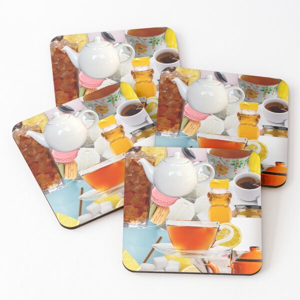 Item preview, Aesthetic Tea Collage Design designed and sold by ToughTees.