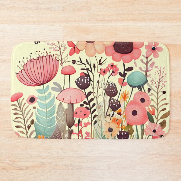 Item preview, Pink Watercolour Flowers designed and sold by Djarainj.