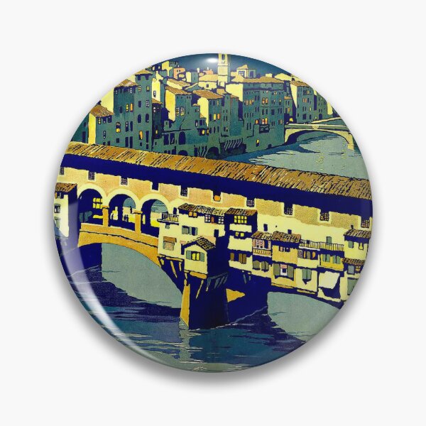 Item preview, Florence ITALY : Vintage Travel Advertising Poster Print designed and sold by posterbobs.