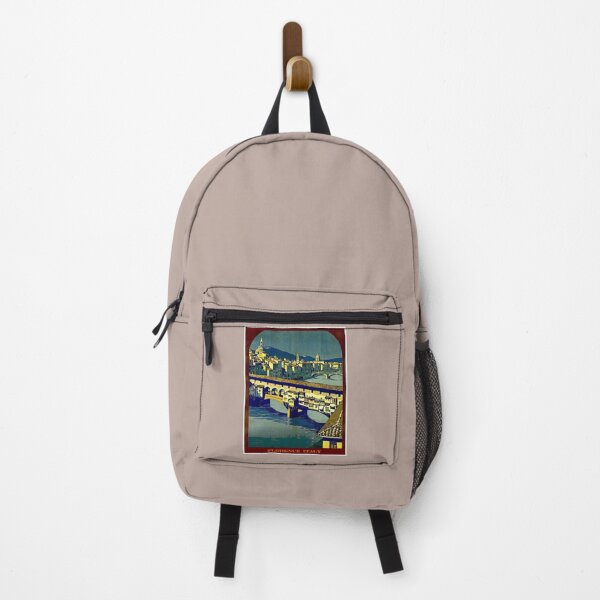 Item preview, Florence ITALY : Vintage Travel Advertising Poster Print designed and sold by posterbobs.