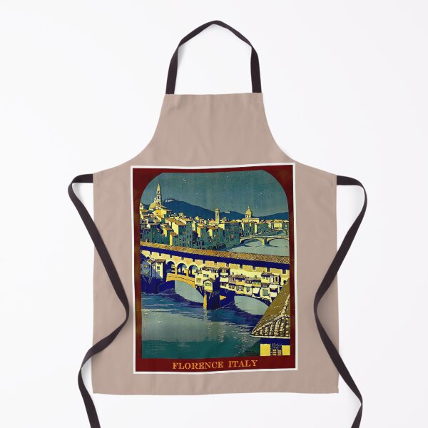 Item preview, Florence ITALY : Vintage Travel Advertising Poster Print designed and sold by posterbobs.
