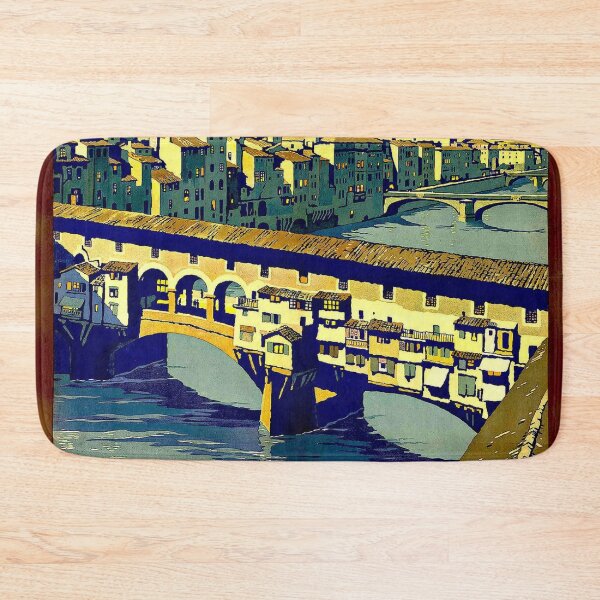 Item preview, Florence ITALY : Vintage Travel Advertising Poster Print designed and sold by posterbobs.