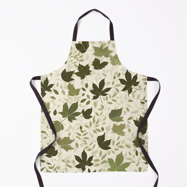 Item preview, Romantic Green Leaves Light Cream Background designed and sold by Ciervo Primavera.