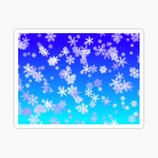 Snowflakes Sticker