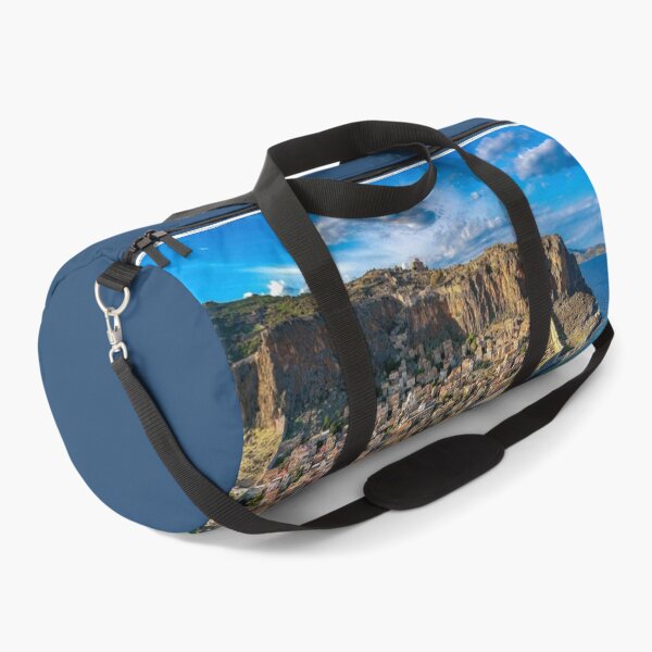 Item preview, Monemvasia Greece Walled City Vintage Travel and Tourism Advertising Print designed and sold by posterbobs.